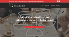 Desktop Screenshot of hoardlaw.com